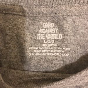 ohio against the world Shirts - Ohio against the world graphic shirt. Size large ohio against the world Shirts - Ohio against the world graphic shirt. Size large